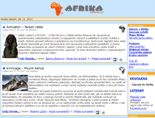 Tablet Screenshot of afrikaonline.cz